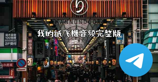 我的纸飞機音频完整版