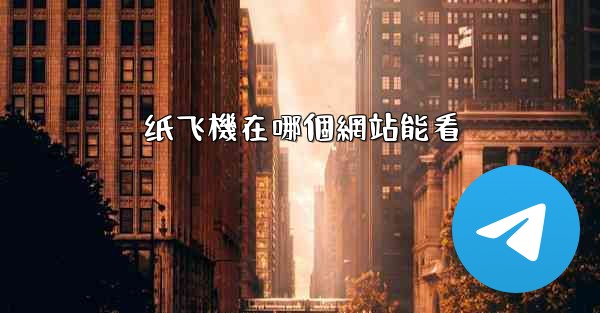 纸飞機在哪個網站能看