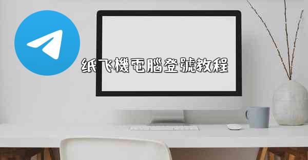 纸飞機電腦登號教程
