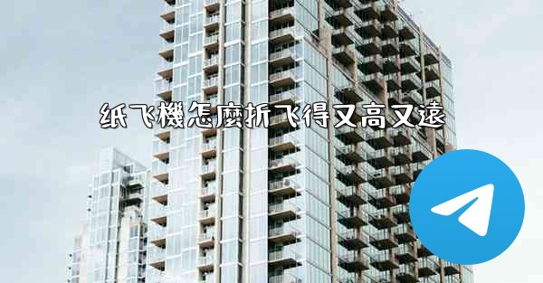 纸飞機怎麼折飞得又高又遠