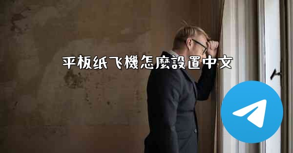 平板纸飞機怎麼設置中文
