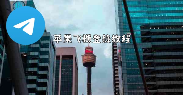 苹果飞機登錄教程