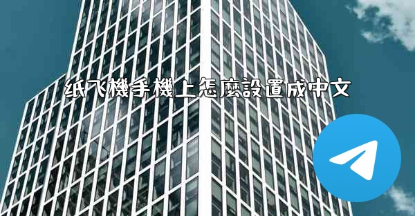 <b>纸飞機手機上怎麼設置成中文</b>