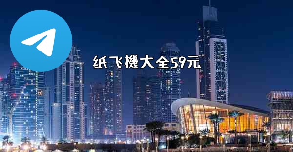 <b>纸飞機大全59元</b>
