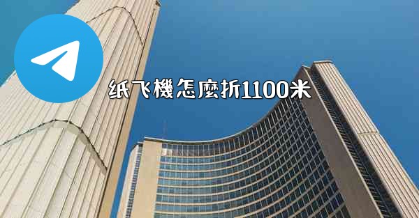纸飞機怎麼折1100米