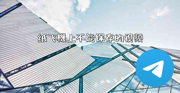 纸飞機上不能保存的视频