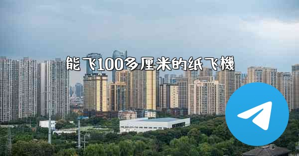 <b>能飞100多厘米的纸飞機</b>