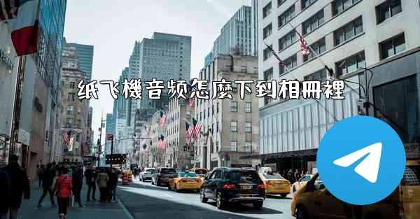 纸飞機音频怎麼下到相冊裡