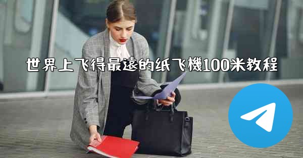 世界上飞得最遠的纸飞機100米教程