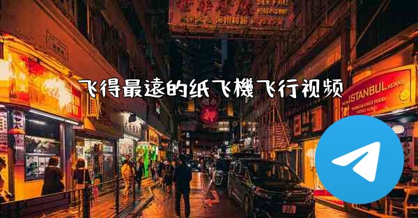 飞得最遠的纸飞機飞行视频