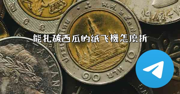 能扎破西瓜的纸飞機怎麼折