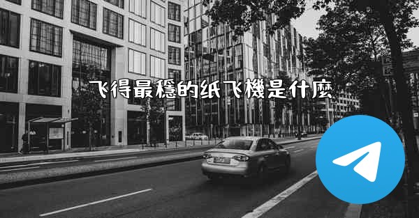 飞得最穩的纸飞機是什麼