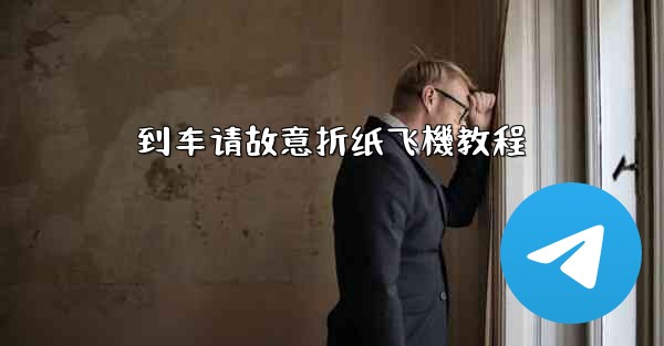 到车请故意折纸飞機教程