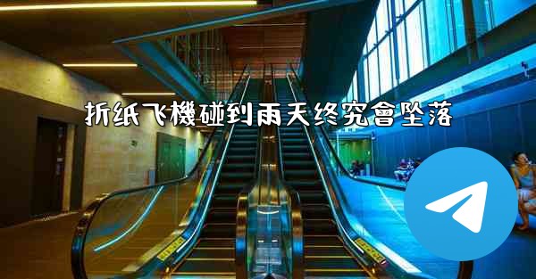 折纸飞機碰到雨天终究會坠落