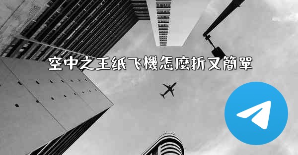空中之王纸飞機怎麼折又簡單