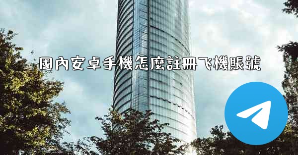 國內安卓手機怎麼註冊飞機賬號