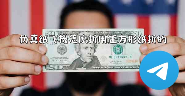 仿真纸飞機怎麼折用正方形纸折的