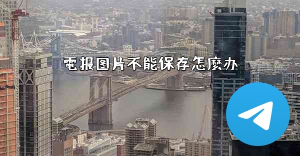 電报图片不能保存怎麼办