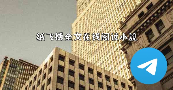 纸飞機全文在线阅读小說