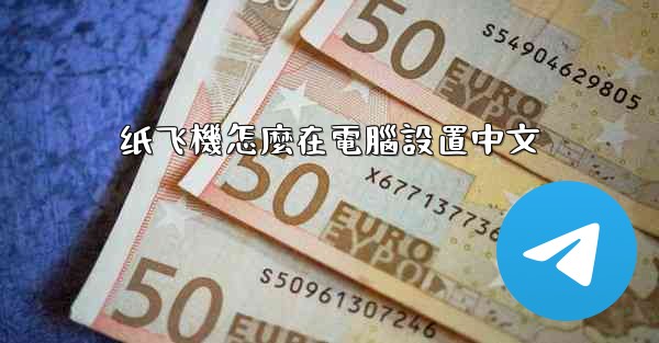 纸飞機怎麼在電腦設置中文