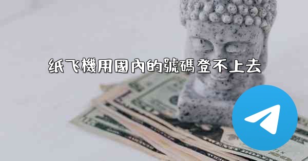 <b>纸飞機用國內的號碼登不上去</b>