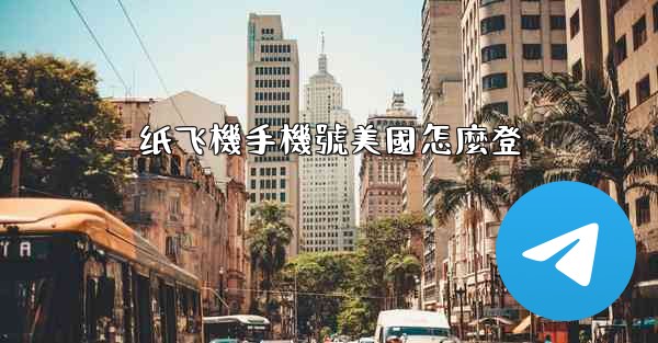 纸飞機手機號美國怎麼登