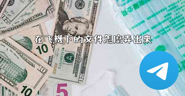 在飞機下的文件怎麼弄出來
