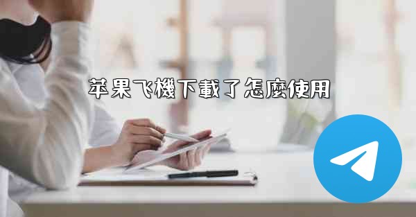 苹果飞機下載了怎麼使用