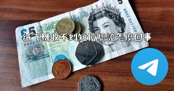 纸飞機收不到短信驗證怎麼回事