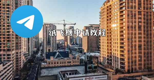 纸飞機申请教程