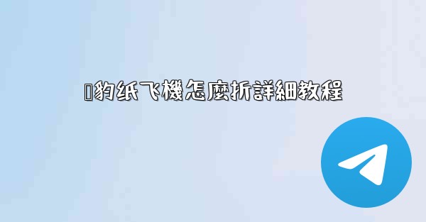 猎豹纸飞機怎麼折詳細教程