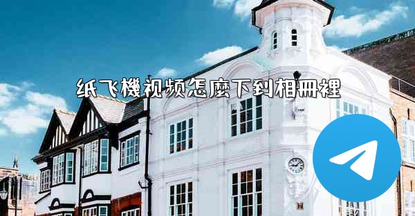纸飞機视频怎麼下到相冊裡