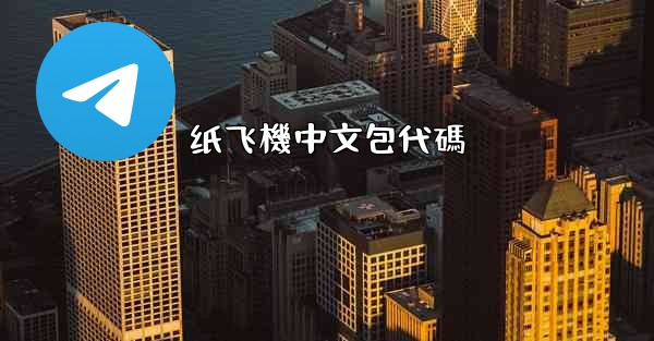 纸飞機中文包代碼