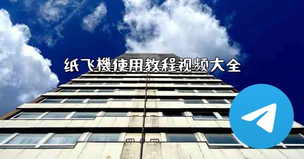 纸飞機使用教程视频大全