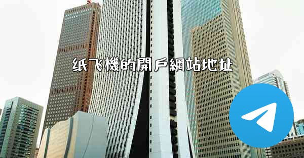 纸飞機的開戶網站地址