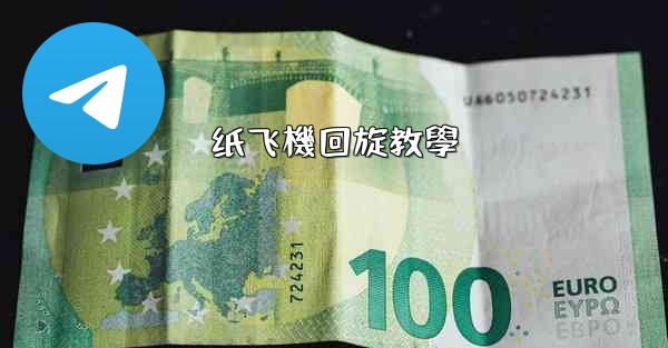 纸飞機回旋教學