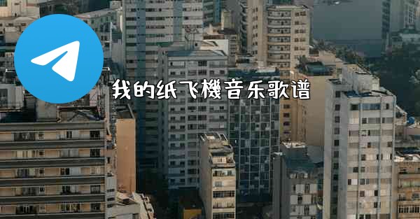 我的纸飞機音乐歌谱