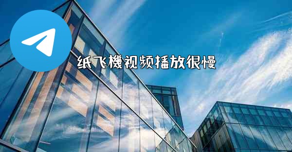 纸飞機视频播放很慢