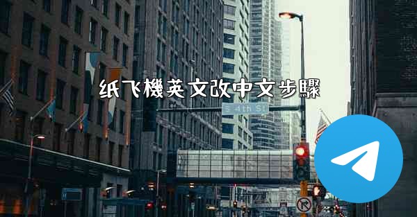 纸飞機英文改中文步驟