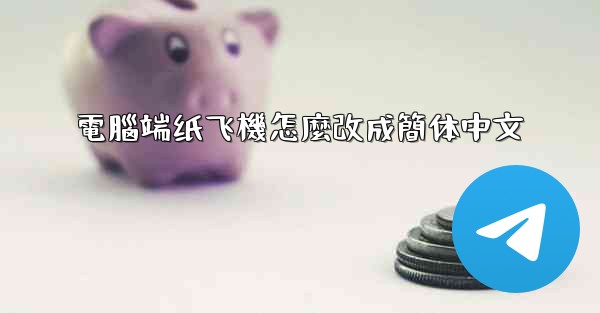 電腦端纸飞機怎麼改成簡体中文