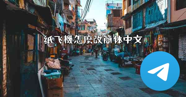 纸飞機怎麼改簡体中文