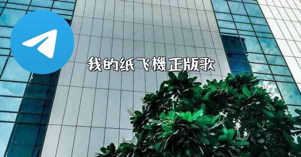 我的纸飞機正版歌