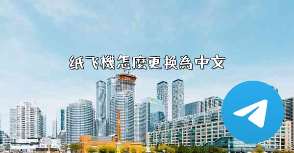 纸飞機怎麼更换為中文