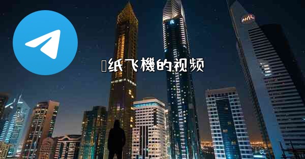 叠纸飞機的视频