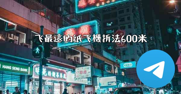 飞最遠的纸飞機折法600米