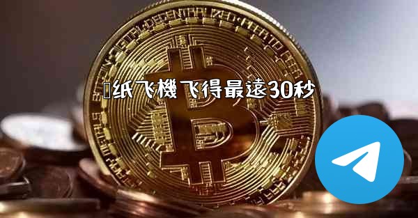 叠纸飞機飞得最遠30秒