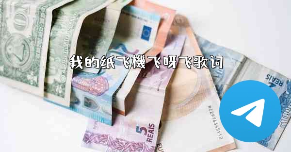 我的纸飞機飞呀飞歌词