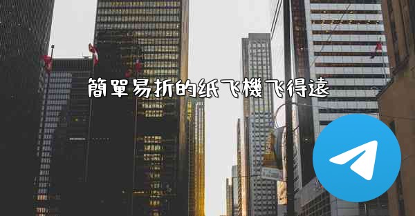 簡單易折的纸飞機飞得遠