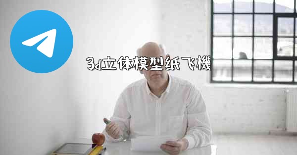 3d立体模型纸飞機