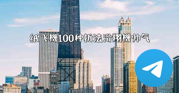 纸飞機100种折法滑翔機帅气